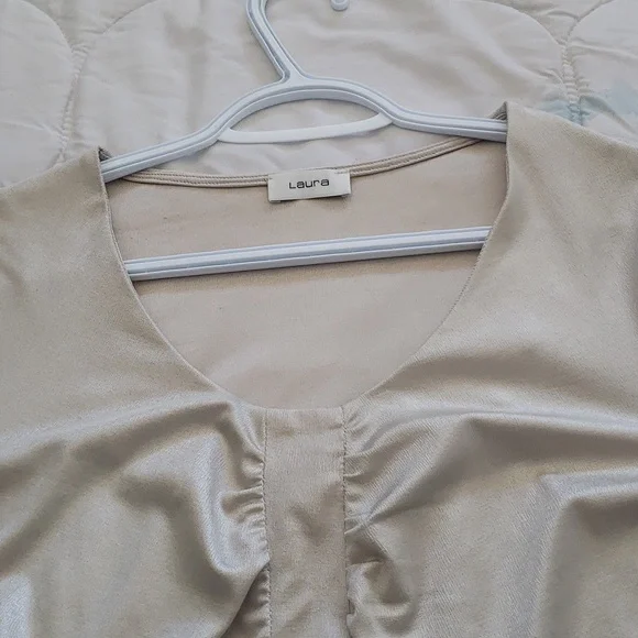 Beige Blouse - Picture 4 of 11